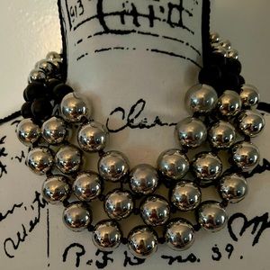 Chico’s Large bead necklace  NWOT